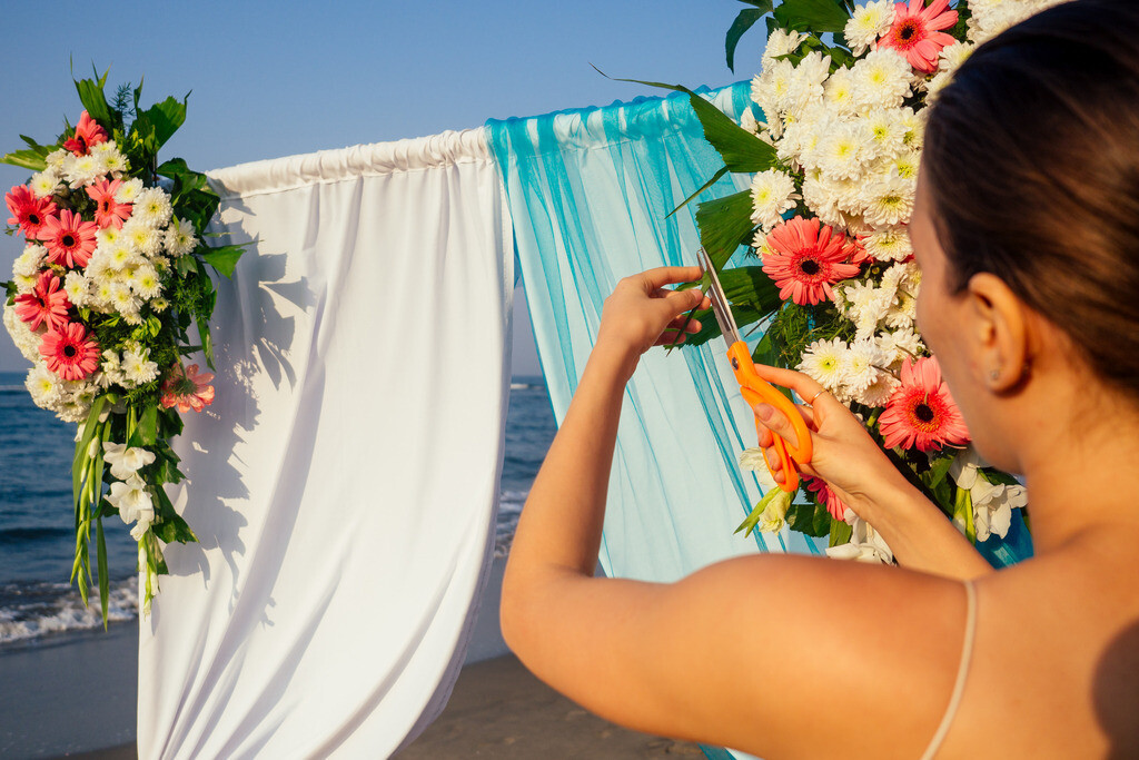 dekoracija venčanja na otvorenom - razlika u dekoraciji svadbe i venčanja