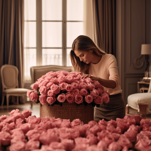 1001 роза - Флорист Прованс Декор - Доставка цветов Белград