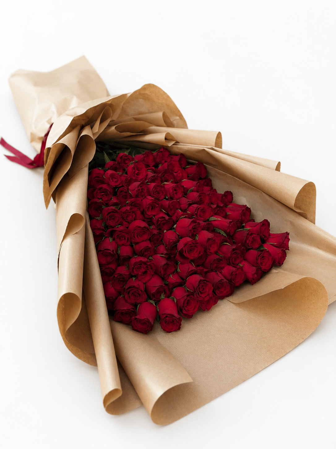 101 Roses in a bouquet for moments that will be recounted