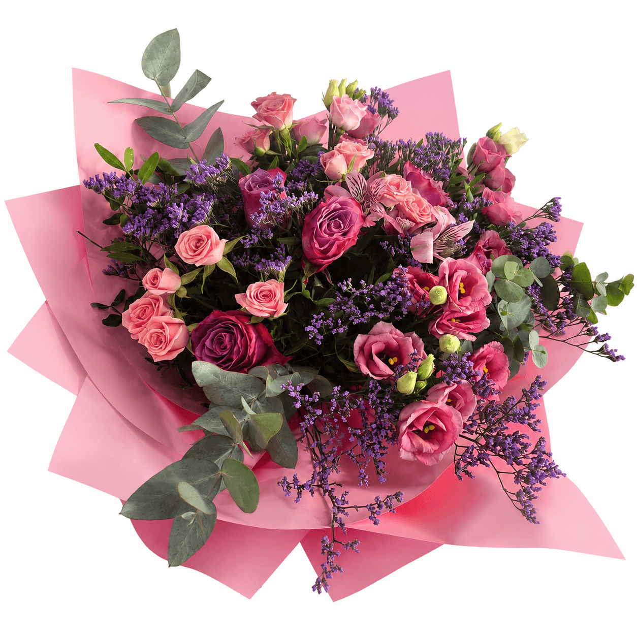Nežno roze buket iz bajke — изображение 3